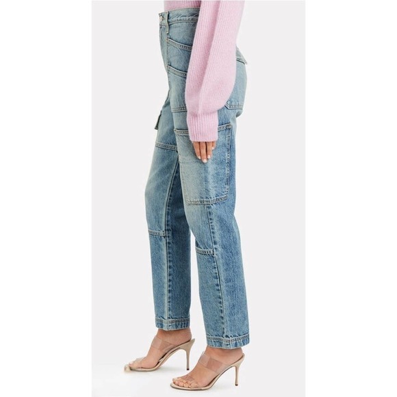 SLVRLAKE Savior High RiseCargo Jeans Size 26 - Picture 2 of 16